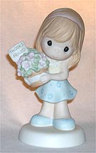 Enesco Precious Moments Figurine - Thank You For Being A Friend