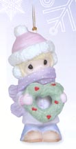 Enesco Precious Moments Ornament - All Wrapped Up In The Season