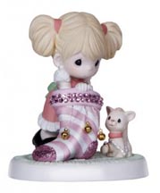 Enesco Precious Moments Figurine - Bling In The Holidays!