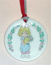 Enesco Precious Moments Ornament - You're My Number One Friend