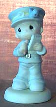 Enesco Precious Moments Figurine - Just The Facts... You're Terrific (1998)