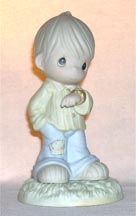 Enesco Precious Moments Figurine - Wait Patiently On The Lord