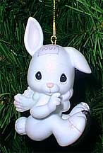 Enesco Precious Moments Ornament - Sno-bunny Falls For You Like I Do