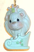 Enesco Precious Moments Ornament - Christmas Is Something To Roar About - age 5