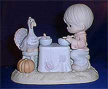 Enesco Precious Moments Figurine - Thank You Lord For Everything