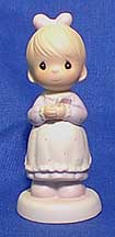 Enesco Precious Moments Figurine - The Good Lord Always Delivers