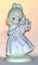 Enesco Precious Moments Figurine - You Are My Happiness