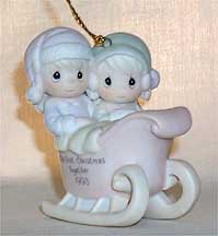 Enesco Precious Moments Ornament - Our First Christmas Together