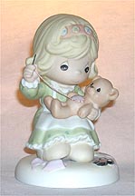 Enesco Precious Moments Figurine - You Have The Beary Best Heart