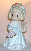 Enesco Precious Moments Figurine - To The Sweetest Girl In The Cast
