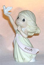 Enesco Precious Moments Figurine - Blessings Of Peace To You