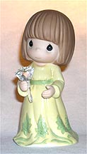 Enesco Precious Moments Figurine - You Help Me Realize That Life Is Full Of Beauty