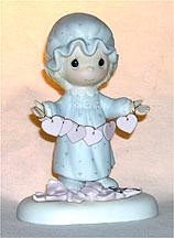 Enesco Precious Moments Figurine - You Have Touched So Many Hearts