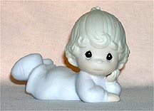 Enesco Precious Moments Figurine - Baby Girl - Lying Down