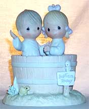 Enesco Precious Moments Figurine - Let The Whole World Know