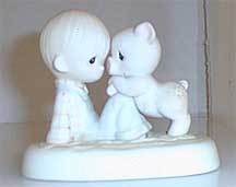 Enesco Precious Moments Figurine - We're In It Together