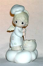 Enesco Precious Moments Figurine - Taste And See That The Lord Is Good