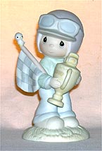 Enesco Precious Moments Figurine - Trust In The Lord To The Finish