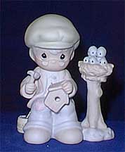Enesco Precious Moments Figurine - Only Love Can Make A Home