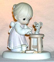 Enesco Precious Moments Figurine - Blessed Are The Merciful