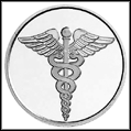 Medical Silver Medallion
